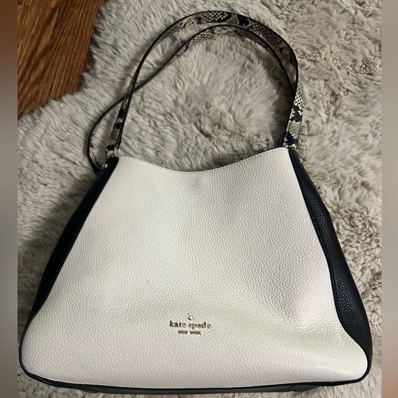 Kate Spade Leila triple compartment shoulder bag with matching wallet - Picture 1 of 16